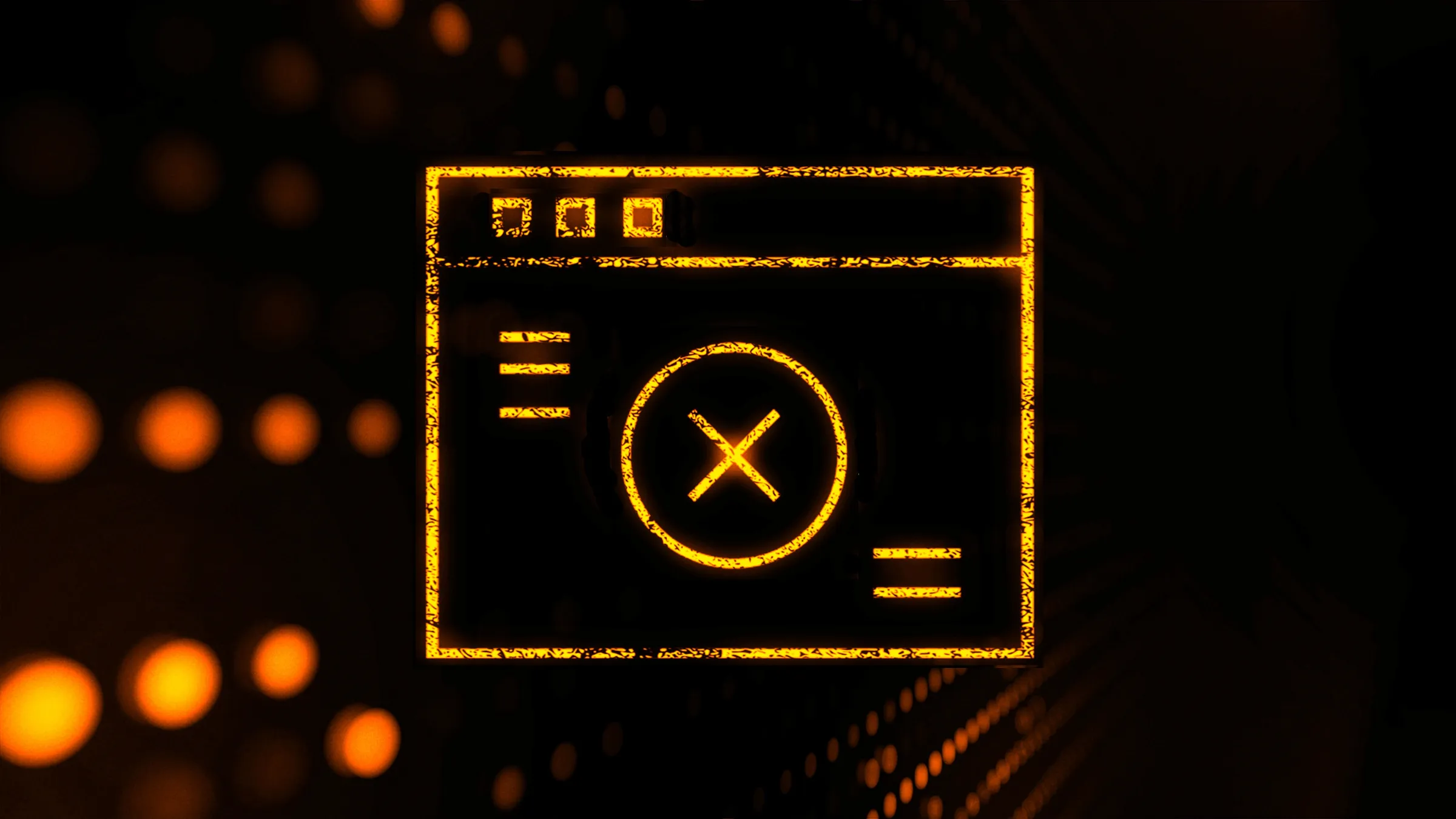 website alert