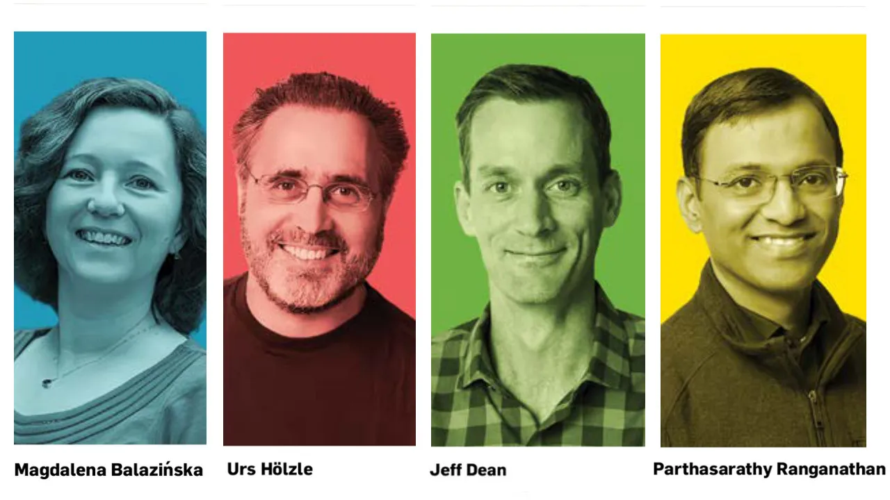 Magdalena Balazinska, Urs Hölzle, Jeff Dean, and Parthasarathy Ranganathan